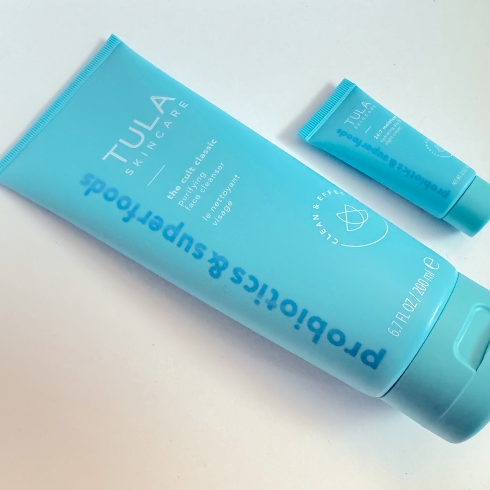 TULA Skincare The Cult Classic Purifying Face Cleanser & Moisturizer Duo